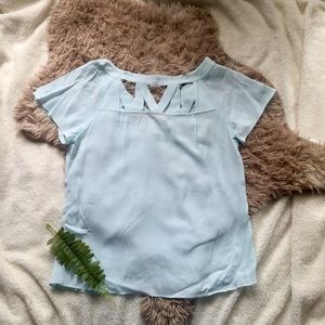 Anthropologie Tops - Anthropologie Maeve Caged Blouse Anthropologie Tops - Anthropologie Maeve Caged Blouse